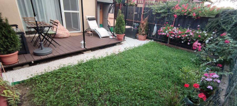 Apartament lux cu gradina proprie, Ferventia intre Lidl si padure.