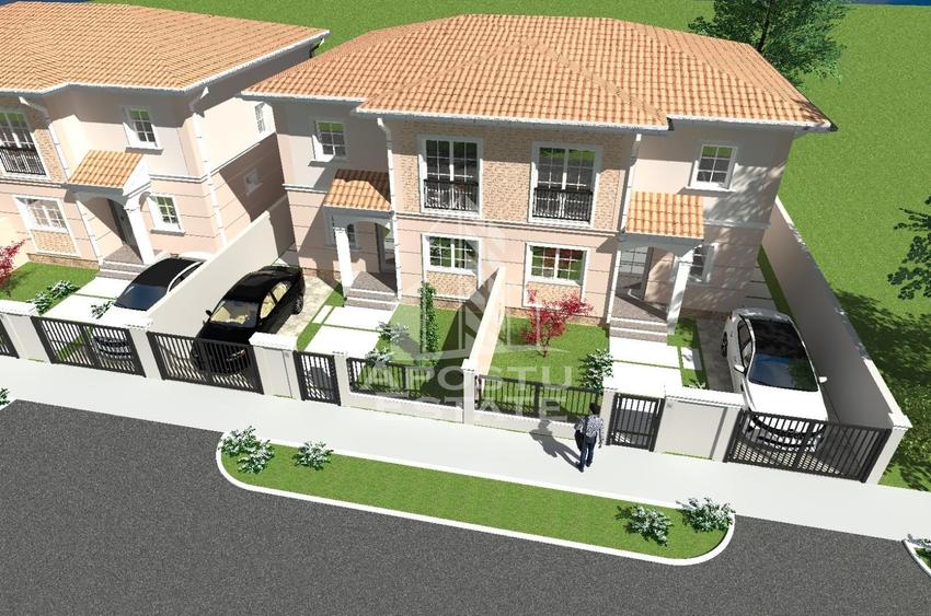 Duplex cu 5 camere, 2 bai, in Remetea Mare