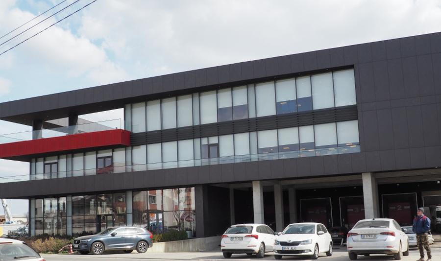 HALĂ CU RAFTURI INCLUSE ȘI 4 RAMPE TIR – BRAGADIRU, INCITY