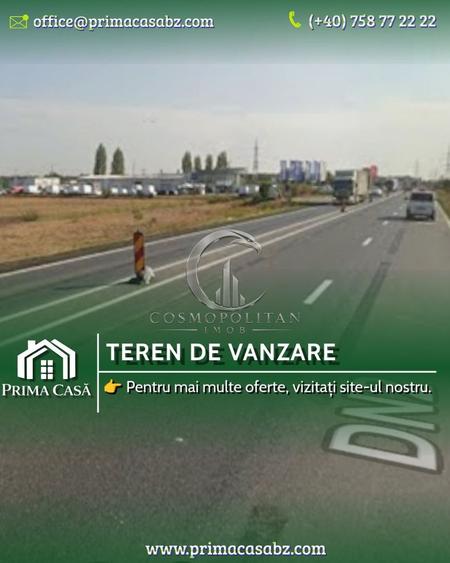Teren intravilan iesire spre Ploiesti Reprezentanta Ford 5000mp deschidere 36m l