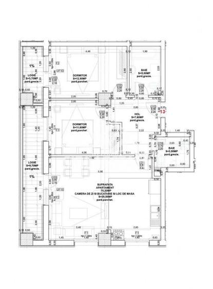Apartament 3 camere decomanadate Calea Surii Mici