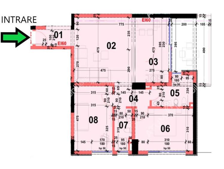 Apartament cu 3 camere si balcon in zona Calea Surii Mici din Sibiu - 8