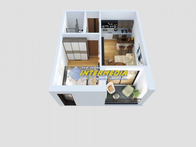 Apartament 2 camere BLOC NOU Cetate Balcon Boxa Clima Parcare Finisat la cheie