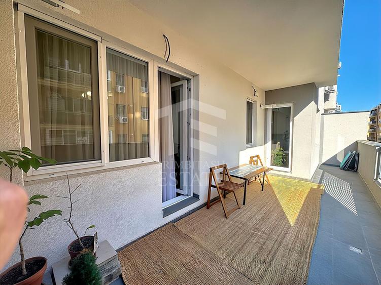 2 camere decomandat | 68 mp cu terasa | Mobilat și utilat | Pallady