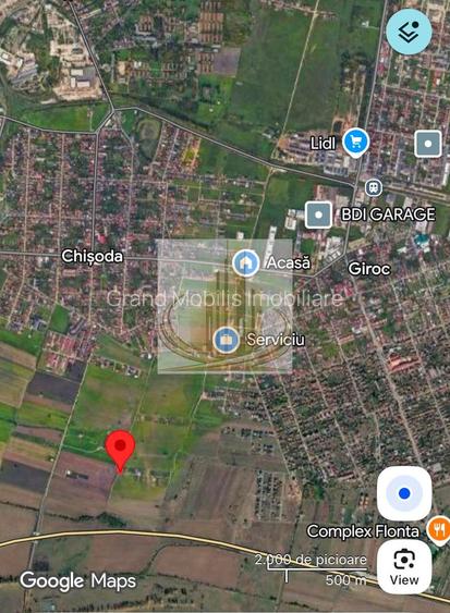 Teren investițional Chișoda | 974 mp | 2 fronturi | PUZ servicii - 8
