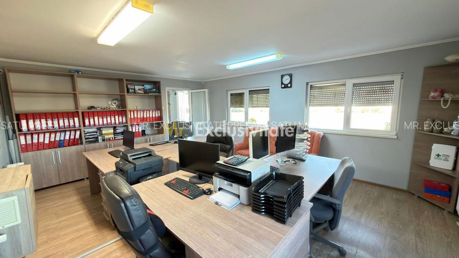 Inchiriere Hală Garaj/ Clădire de birouri-Teren 4000 mp – Carei - 6