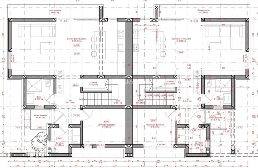 Duplex modern, spatios, la cheie - Dumbravita - 2