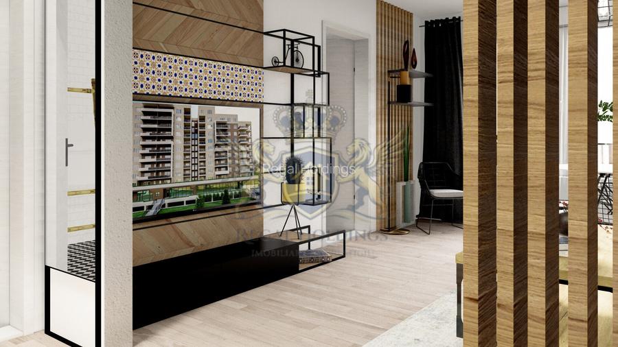 Garsoniera Modern,  46 Mp,Finalizat, Tractorul-Mall-Coresi - 3