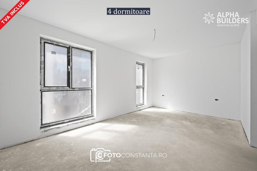 ✅TVA inclus: 132m² utili + terasă 42m² · 5 camere, 3 băi | P+2+t Strada Teleajen