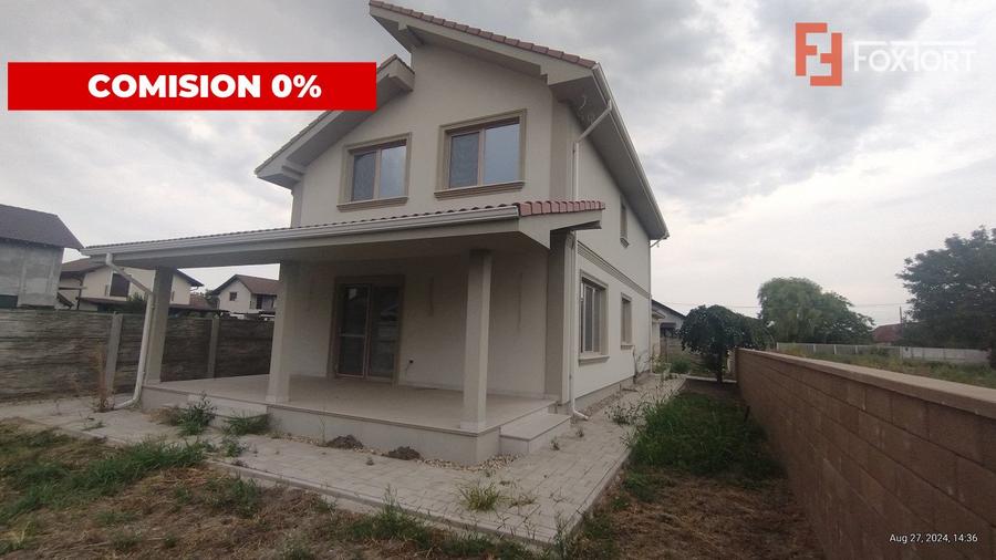 COMISION 0% Casa individuala 5 camere, Sacalaz - Zona centrala, garaj