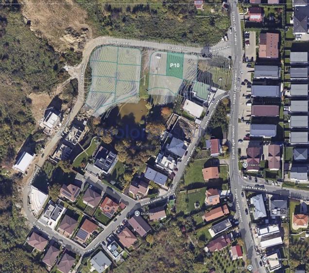 Teren autorizat de casa individuală, cartierul Europa, str luminii