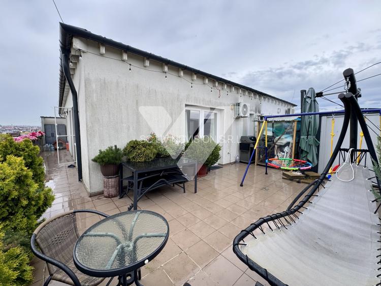 Penthouse 3 camere 58 mp utili terasă 51mp 2 parcari Turnișor Sibiu - 9