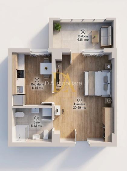 2 CAMERE, 40 MP UTILI | TINERETULUI 85 – MILITARI RESIDENCE - 2