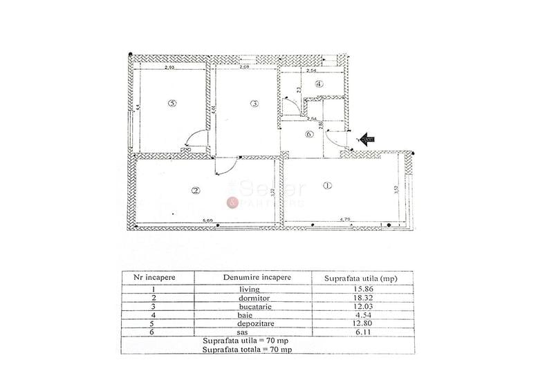 Zona Linistita Mobilier Inclus