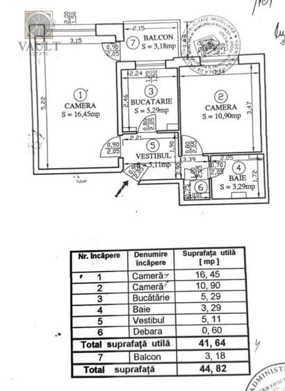 Apartament 2 camere -Decomandat- Mobilat/Utilat-1 Decembrie 1918 - 1