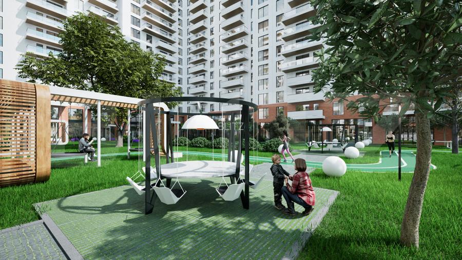 Apartament 2 camere 60 mp in Ansamblul Skylight, parcare gratuita - 16