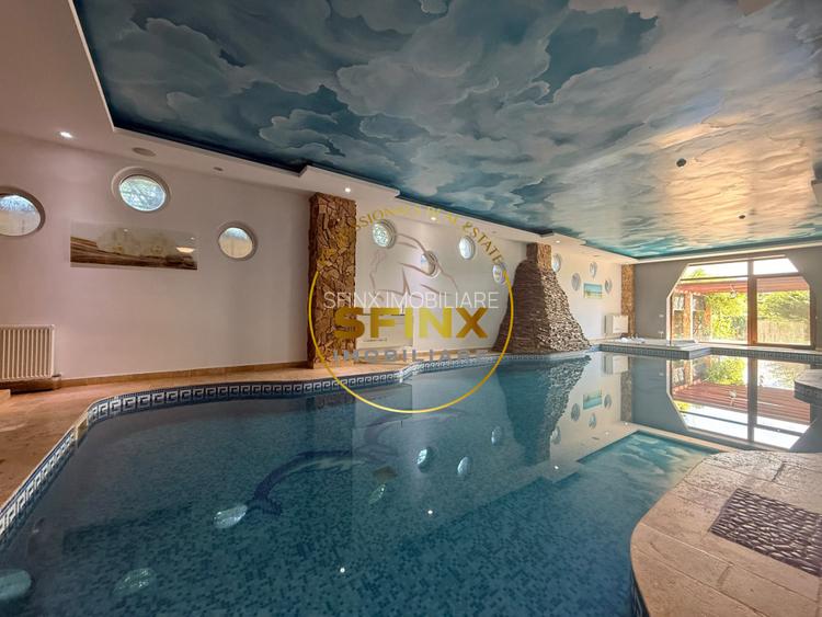 Casa cu vedere la lac | Piscina interioara | Sala de sport | Ideala evenimente - 5