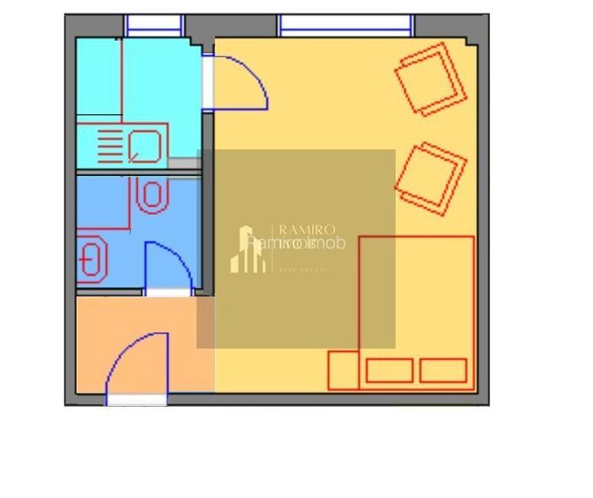 Garsoniera renovat ultracentral - Piata Alba Iulia /Matei Basarab - 3