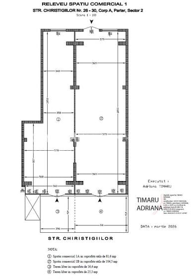 Obor - Avrig Park | Spațiu Comercial 105 mp + Terasa 25MP | Vitrina 6ML - 2