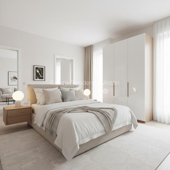 Garsoniera decomandata Militari - Renew Residence - 2