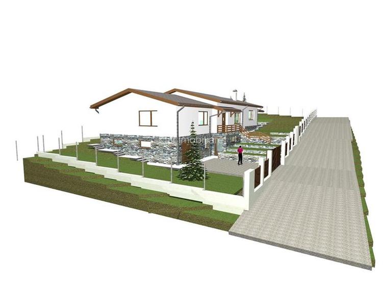 Casa mediteraneana  cu 1000 mp teren  zona Salistea Noua comision 0% - 2