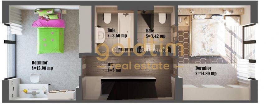 SCOALA AMERICANA/2 LOCURI DE PARCARE/VILA SUPERBA/PIPERA - 50