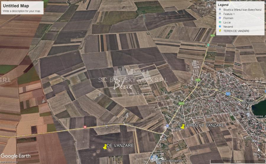 Teren intravilan 5000 mp situat in Techirghiol, langa case - 2