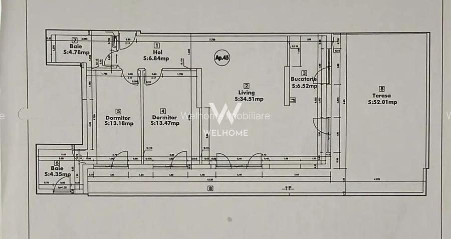 Penthouse de lux cu terasă panoramică – City Residence, Sibiu - 16