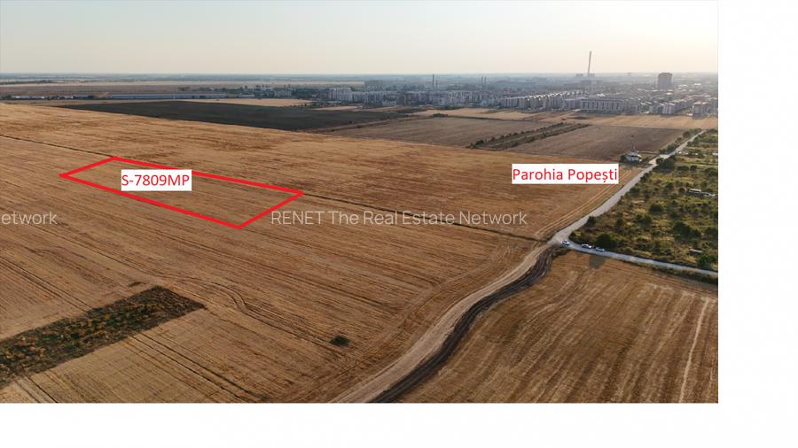 POPESTI-LEORDENI, LOT 7.809 MP! - 2
