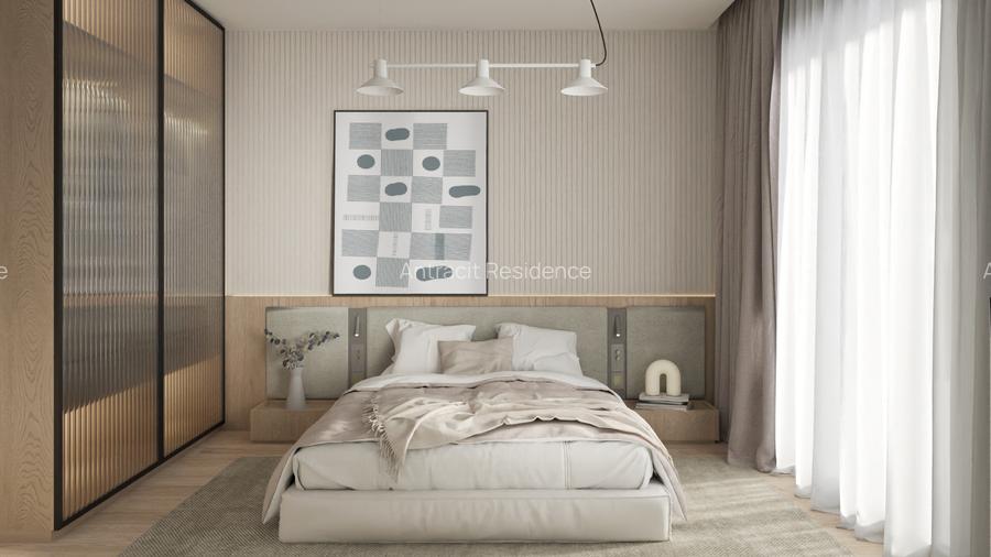 Apartament 2 camere nou | Antracit X Coandă | Bucătărie închisă | 64,7mp utili - 4