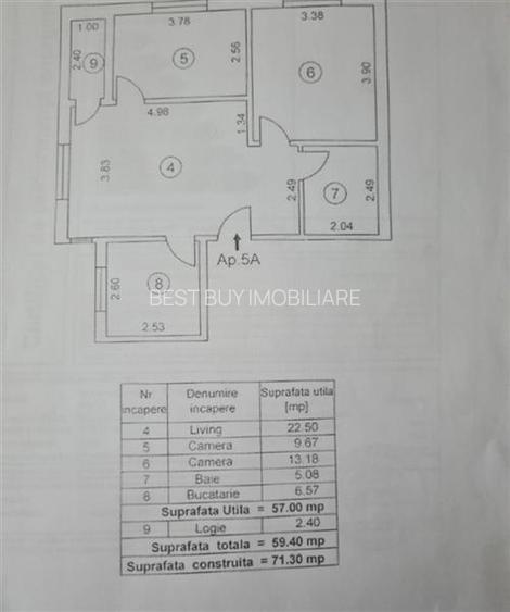 3 CAMERE SECTOR 1 CHITILEI LAMINORULUI STATIA MEZES - 27