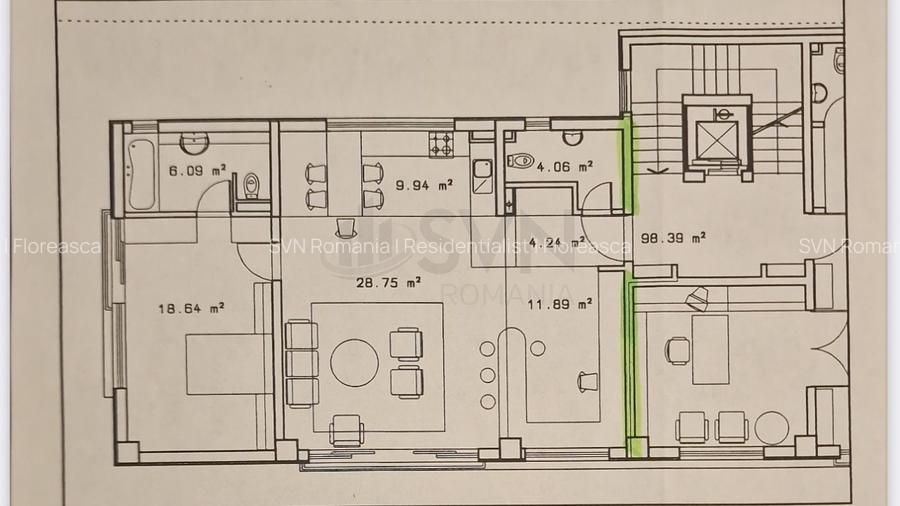 REA1023524 Apartament 2 camere I De vanzare I Dorobanti I Romana - 15