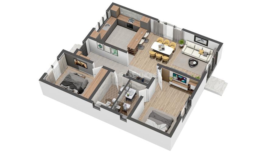 Casa individuala cu 5 camere finalizata si intabulata - 2