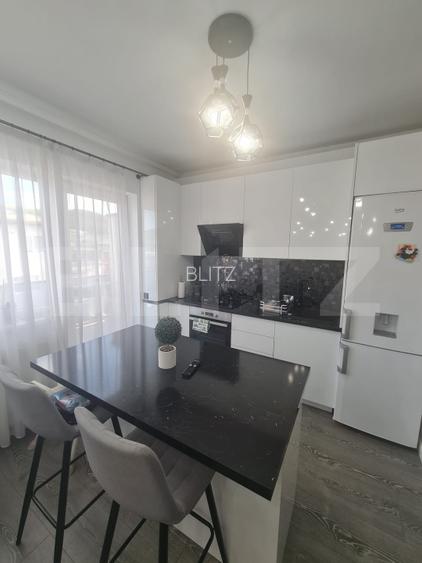 Apartament cu terasa, mobilat si utilat, lift, zona Metro - 7