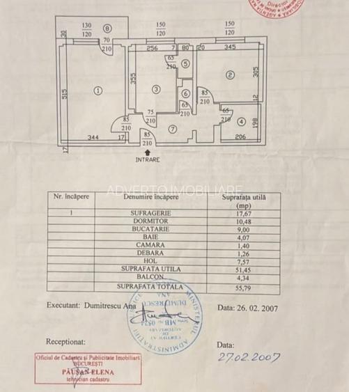 Apartament 2 camere de vânzare Gorjului - 7
