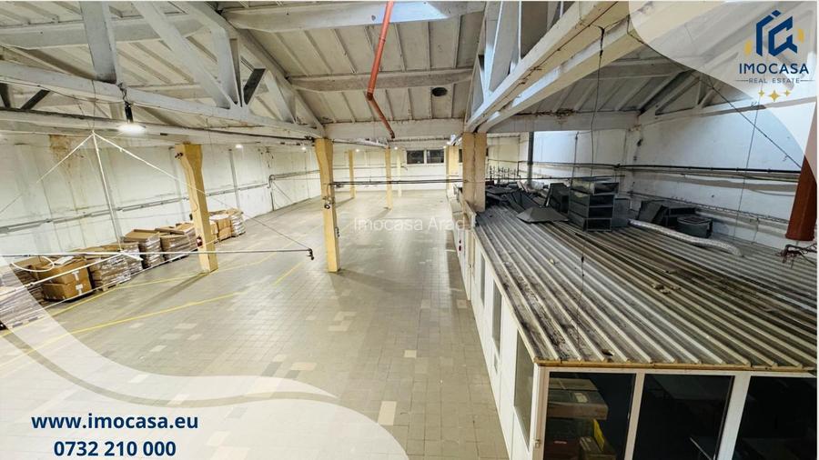 Hală de închiriat divizată, dotată Aradul nou 500-4000 mp - 9