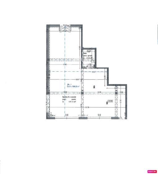 Spatiu comercial - 136,20 mp utili, constructie noua - Selimbar - 2