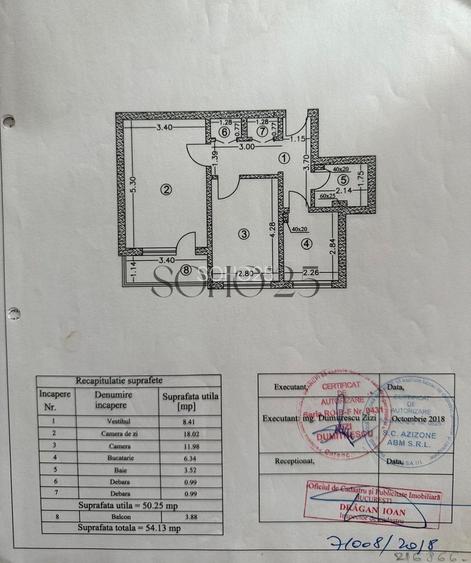 Apartament 2 camere | Tineretului – Piața Norilor | Renovat complet - 1