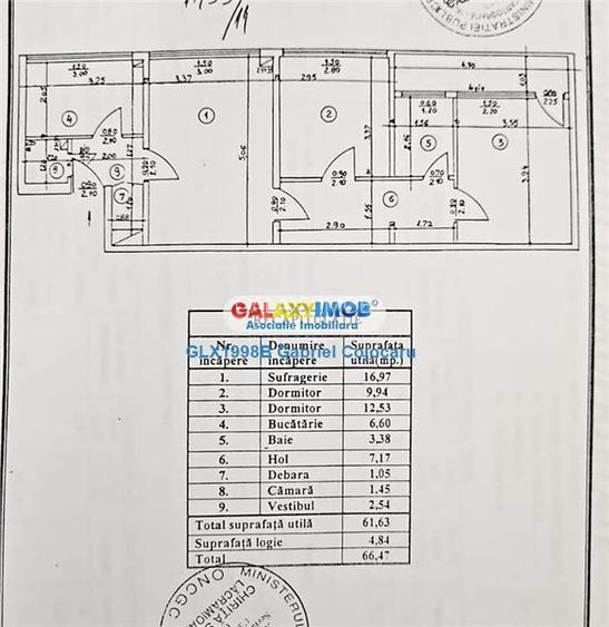Titan | apartament 3 camere | etaj 2 | bloc anvelopat | Niculae Sebe - 11