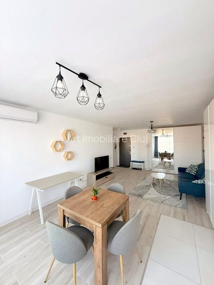 2 camere, bloc nou, mobilat modern, AC, in Marasti, zona Piata 1 Mai - 4