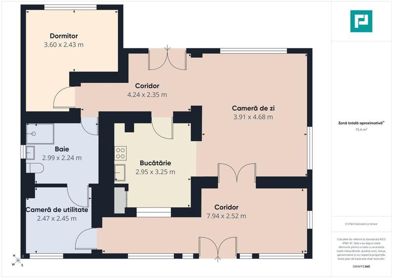 Casă renovată cu curte mare de închiriat în Rontău