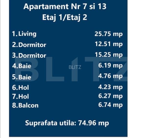 Apartament 3 camere, in constructie, zona Tractoru - 2