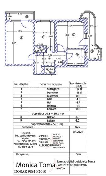 Apartament 2 camere Barbu Lautaru-Turda - 9