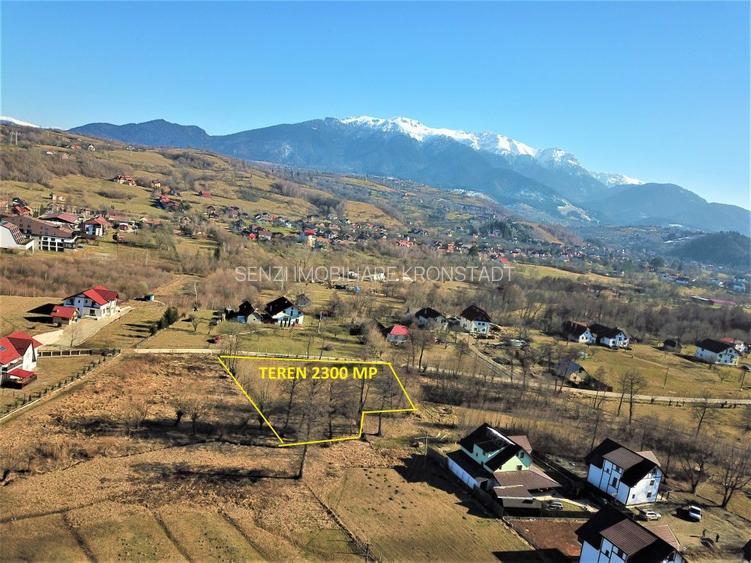 Teren superb cu panorama de vis in Bran Predelut - 2