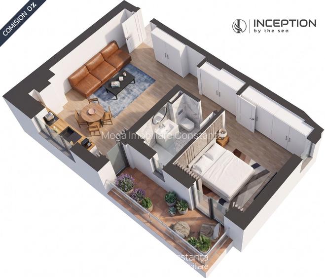 ✅TVA inclus: Apartament cu vedere la mare » INCEPTION By The Sea - 1
