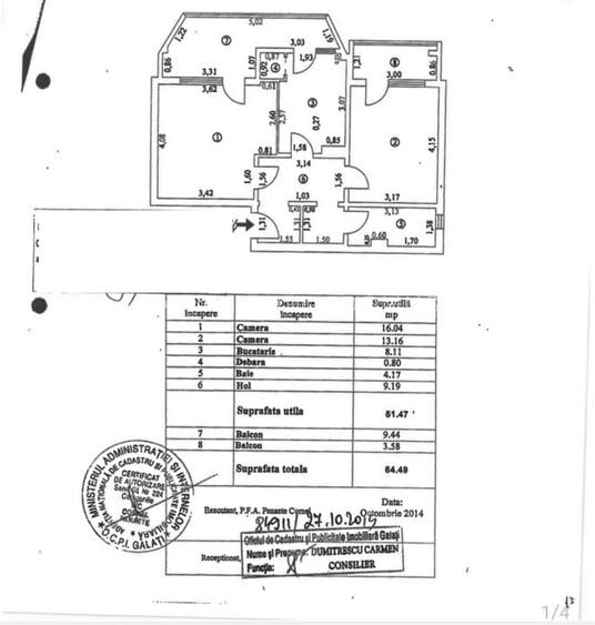 2 camere ICFrimu, stradal, etaj 1, 65mp - 14