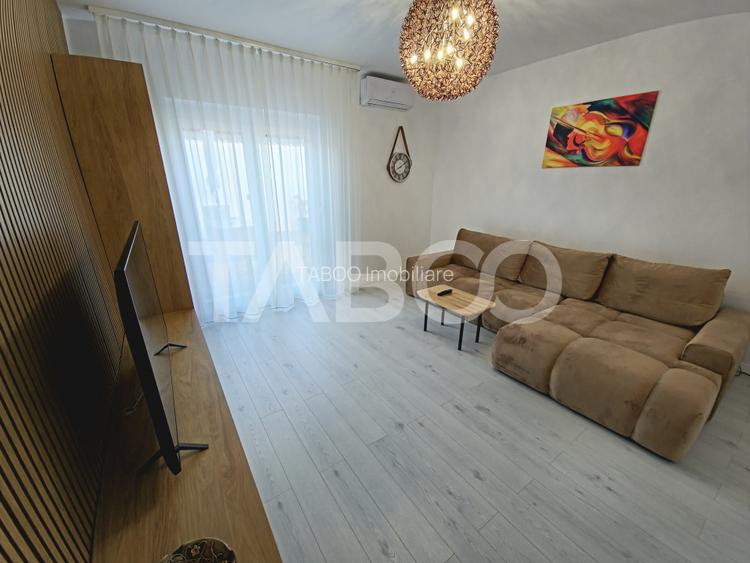 Penthouse de inchiriat Tineretului Sibiu 2 camere 2 terase parcare - 5