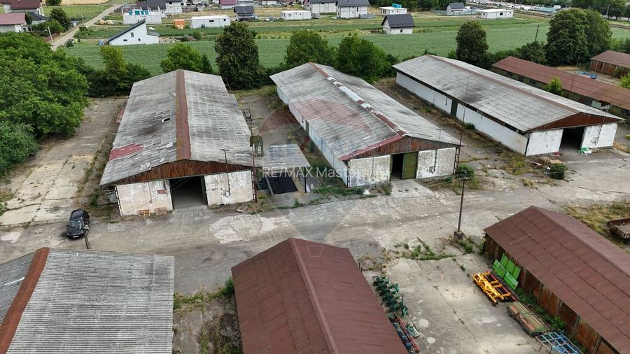 Platformă industrială 33.051 mp teren | 7.120 mp hale | Verești – SV - 7