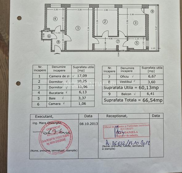 3 camere Drumul Taberei /Militari metrou Gorjului - 13