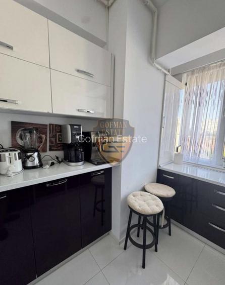 4 camere Tomis Nord bloc 2018, 86 mp complet mobilat modern balcon parcare 2 bai - 3